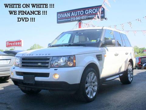 2007 Land Rover Range Rover Sport for sale at Divan Auto Group in Feasterville Trevose PA