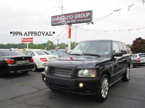 2007 Land Rover Range Rover for sale at Divan Auto Group in Feasterville Trevose PA