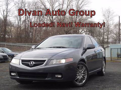 2004 Acura TSX for sale at Divan Auto Group in Feasterville Trevose PA