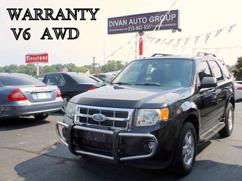 2011 Ford Escape for sale at Divan Auto Group in Feasterville Trevose PA