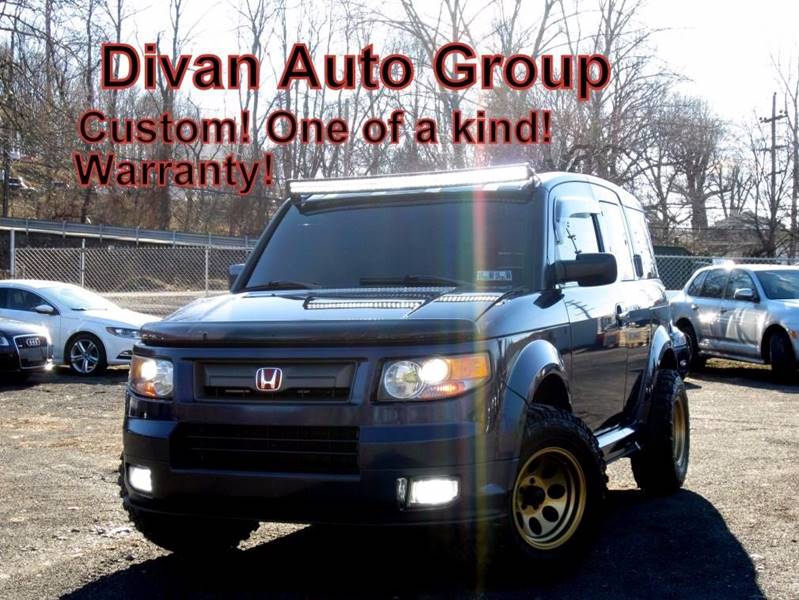 2008 Honda Element for sale at Divan Auto Group in Feasterville Trevose PA