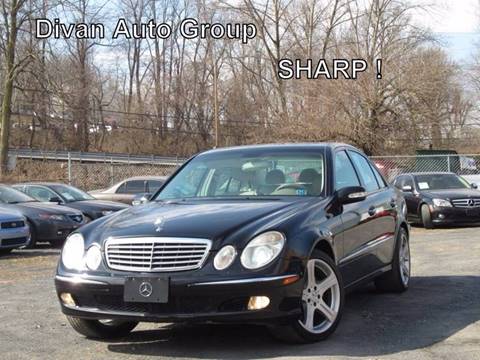 2003 Mercedes-Benz E-Class for sale at Divan Auto Group in Feasterville Trevose PA