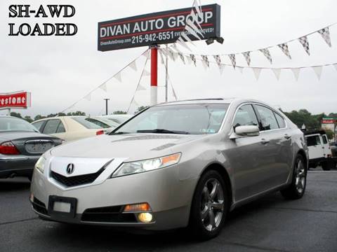 2009 Acura TL for sale at Divan Auto Group in Feasterville Trevose PA