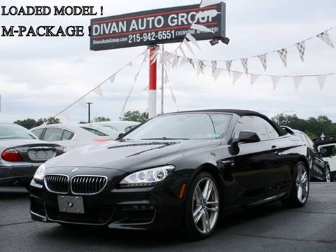 2015 BMW 6 Series for sale at Divan Auto Group in Feasterville Trevose PA