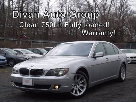 2006 BMW 7 Series for sale at Divan Auto Group in Feasterville Trevose PA