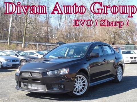 2011 Mitsubishi Lancer Evolution for sale at Divan Auto Group in Feasterville Trevose PA