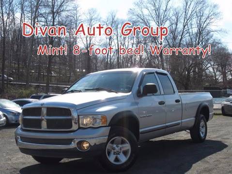 2002 Dodge Ram Pickup 1500 for sale at Divan Auto Group in Feasterville Trevose PA