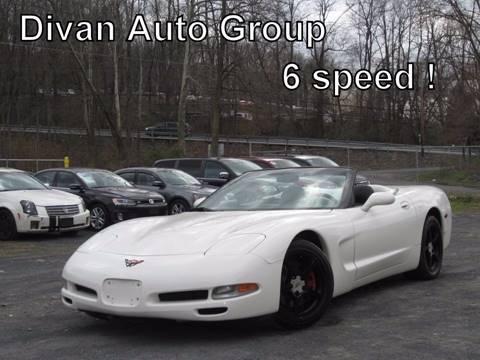 2002 Chevrolet Corvette for sale at Divan Auto Group in Feasterville Trevose PA