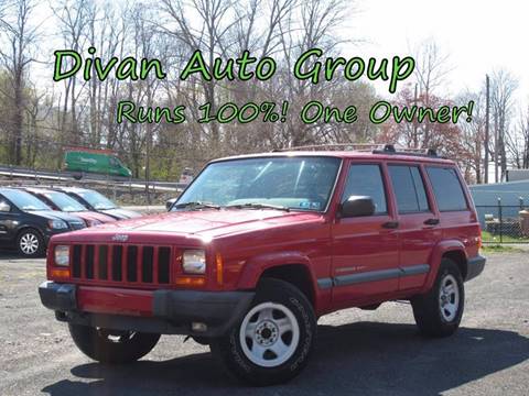 2000 Jeep Cherokee for sale at Divan Auto Group in Feasterville Trevose PA