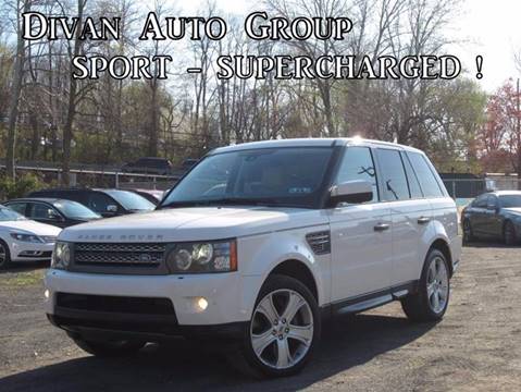 2010 Land Rover Range Rover Sport for sale at Divan Auto Group in Feasterville Trevose PA