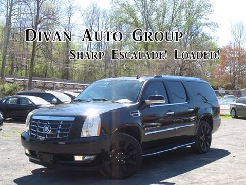2008 Cadillac Escalade ESV for sale at Divan Auto Group in Feasterville Trevose PA