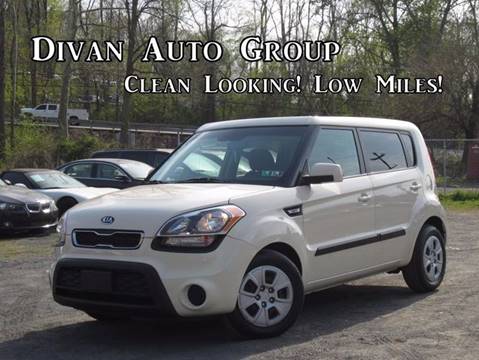 2012 Kia Soul for sale at Divan Auto Group in Feasterville Trevose PA