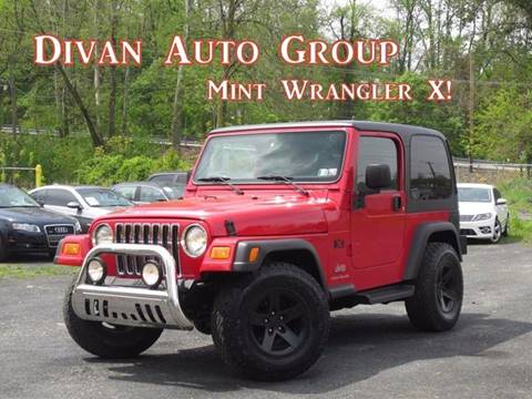 2006 Jeep Wrangler for sale at Divan Auto Group in Feasterville Trevose PA