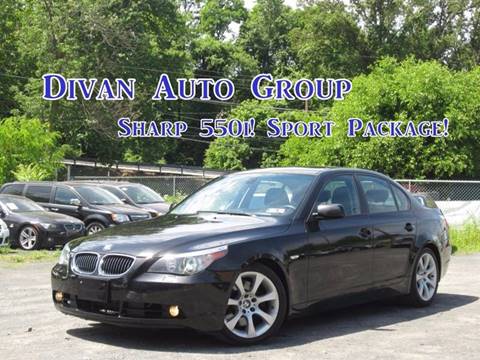 2006 BMW 5 Series for sale at Divan Auto Group in Feasterville Trevose PA