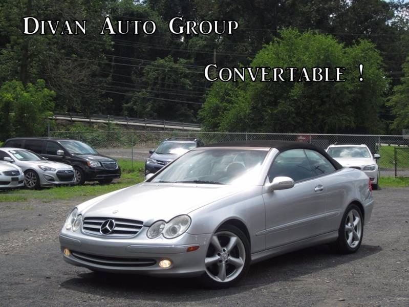 2005 Mercedes-Benz CLK for sale at Divan Auto Group in Feasterville Trevose PA
