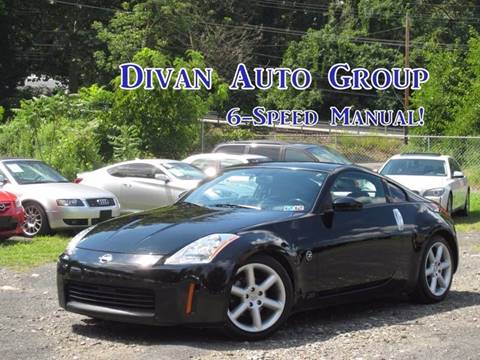 2003 Nissan 350Z for sale at Divan Auto Group in Feasterville Trevose PA