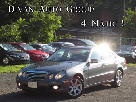 2007 Mercedes-Benz E-Class for sale at Divan Auto Group in Feasterville Trevose PA