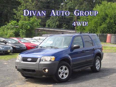 2005 Ford Escape for sale at Divan Auto Group in Feasterville Trevose PA