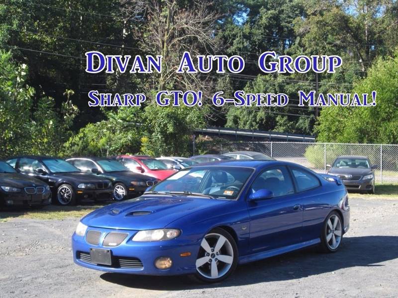 2006 Pontiac GTO for sale at Divan Auto Group in Feasterville Trevose PA