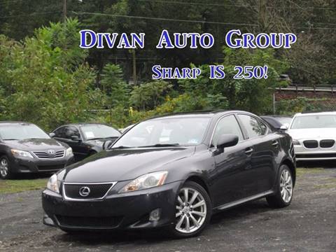 2006 Lexus IS 250 for sale at Divan Auto Group in Feasterville Trevose PA