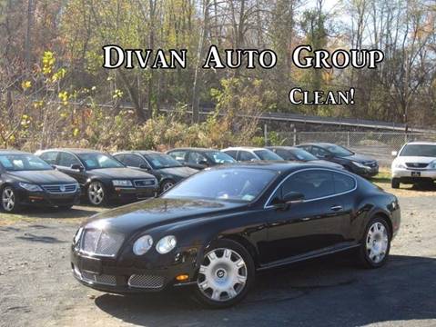 2005 Bentley Continental GT for sale at Divan Auto Group in Feasterville Trevose PA