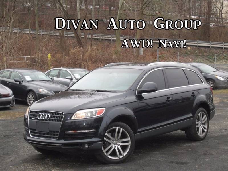 2007 Audi Q7 for sale at Divan Auto Group in Feasterville Trevose PA