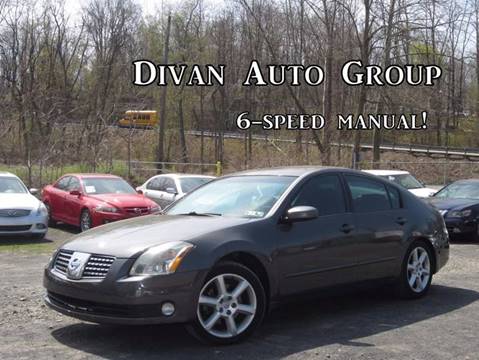 2006 Nissan Maxima for sale at Divan Auto Group in Feasterville Trevose PA