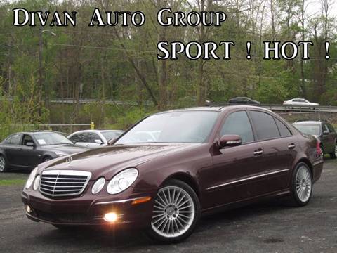 2007 Mercedes-Benz E-Class for sale at Divan Auto Group in Feasterville Trevose PA