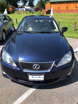 2008 Lexus IS 250 for sale at Distinct Motors LLC in Mechanicsville VA