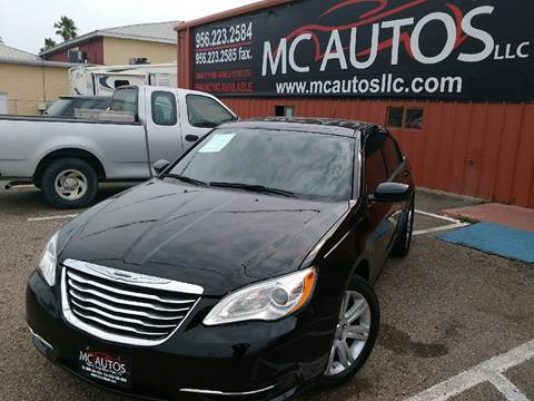 2012 Chrysler 200 for sale at MC Autos LLC in Palmview TX