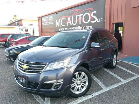 2013 Chevrolet Traverse for sale at MC Autos LLC in Palmview TX