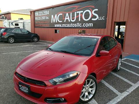 2013 Dodge Dart for sale at MC Autos LLC in Palmview TX