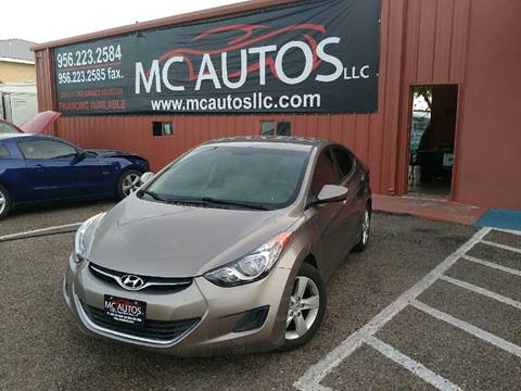 2013 Hyundai Elantra for sale at MC Autos LLC in Pharr TX