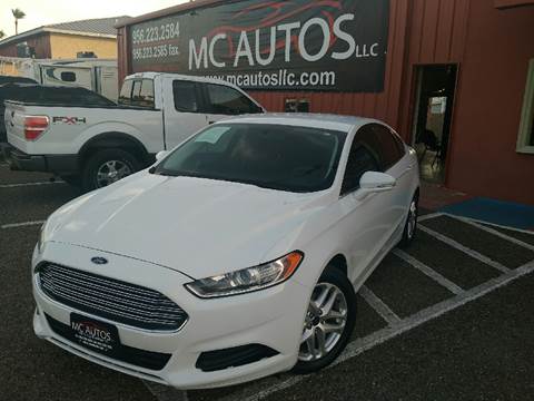 2013 Ford Fusion for sale at MC Autos LLC in Pharr TX