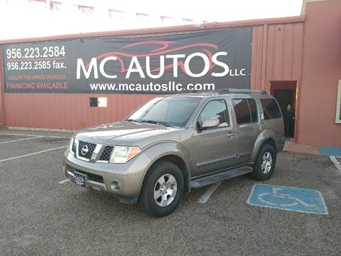 2007 Nissan Pathfinder for sale at MC Autos LLC in Palmview TX