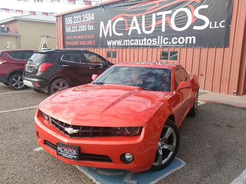 2012 Chevrolet Camaro for sale at MC Autos LLC in Palmview TX