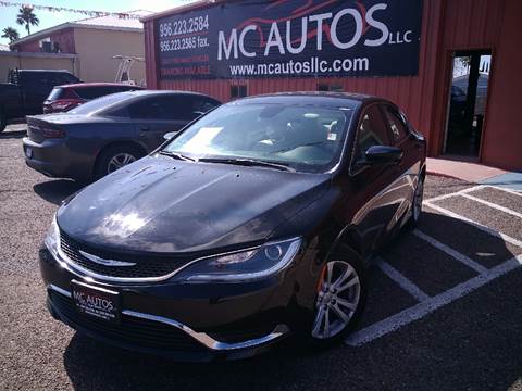 2016 Chrysler 200 for sale at MC Autos LLC in Palmview TX