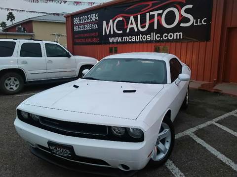 2012 Dodge Challenger for sale at MC Autos LLC in Palmview TX