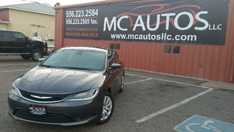 2015 Chrysler 200 for sale at MC Autos LLC in Palmview TX