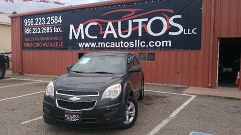 2013 Chevrolet Equinox for sale at MC Autos LLC in Palmview TX