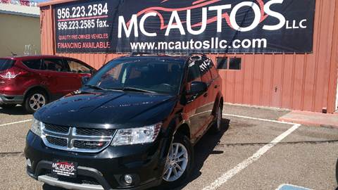 2015 Dodge Journey for sale at MC Autos LLC in Palmview TX