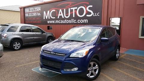 2013 Ford Escape for sale at MC Autos LLC in Palmview TX
