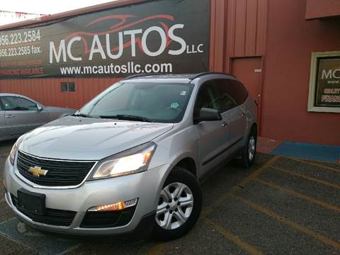 2013 Chevrolet Traverse for sale at MC Autos LLC in Palmview TX