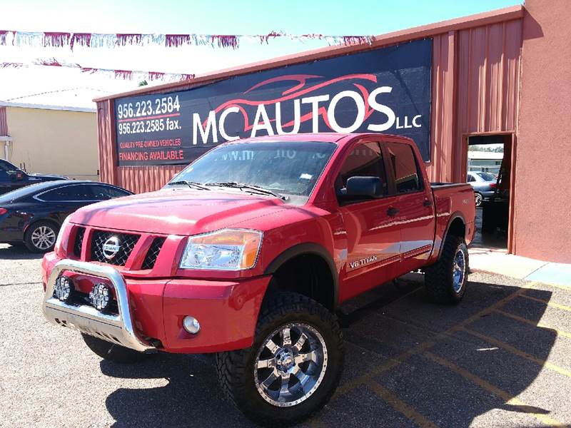 2009 Nissan Titan for sale at MC Autos LLC in Palmview TX