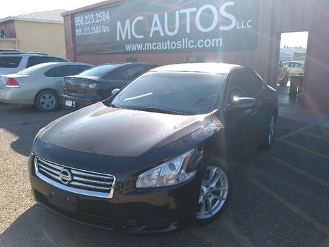2012 Nissan Maxima for sale at MC Autos LLC in Palmview TX