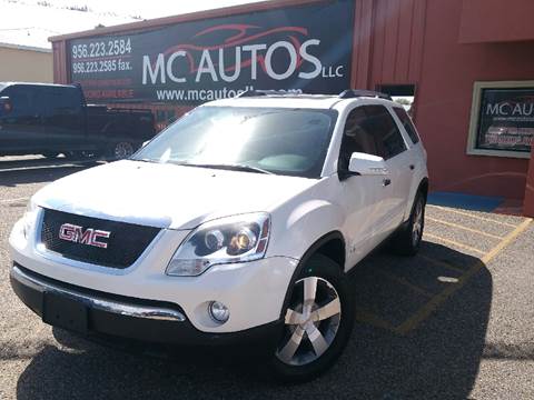2010 GMC Acadia for sale at MC Autos LLC in Palmview TX