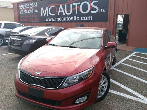 2014 Kia Optima for sale at MC Autos LLC in Palmview TX