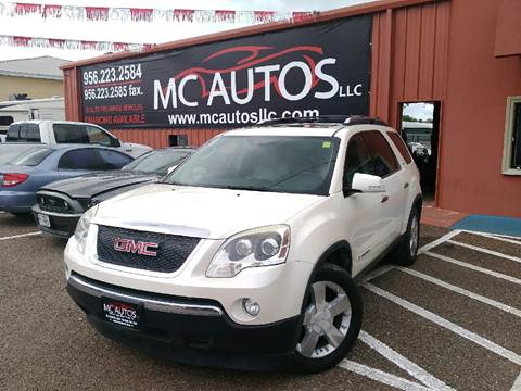 2008 GMC Acadia for sale at MC Autos LLC in Palmview TX