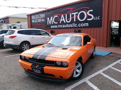 2012 Dodge Challenger for sale at MC Autos LLC in Palmview TX