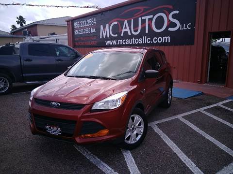 2015 Ford Escape for sale at MC Autos LLC in Palmview TX